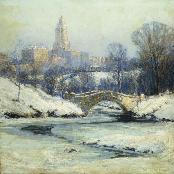 Central Park: Central Park,  by Colin Campbell Cooper