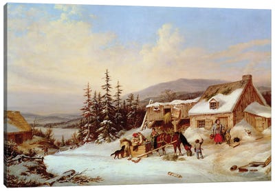 Quebec  Canvas Art Print