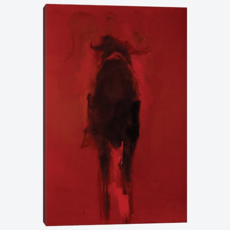 Bull  Canvas Print #BMN9946} by Daniel Cacouault Art Print