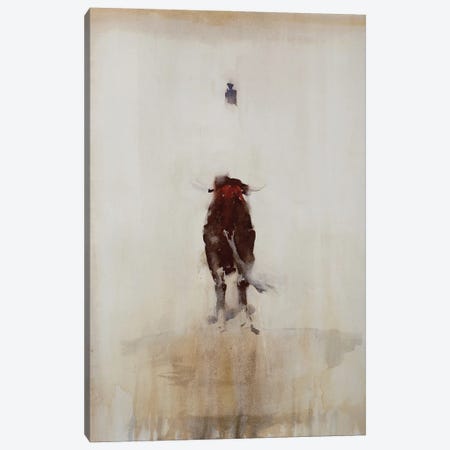 Bull   Canvas Print #BMN9947} by Daniel Cacouault Canvas Art Print