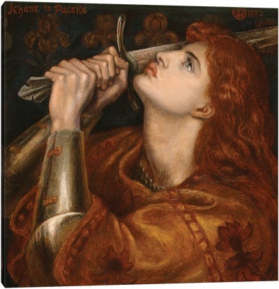 Joan of Arc, 1882  Canvas Art Print
