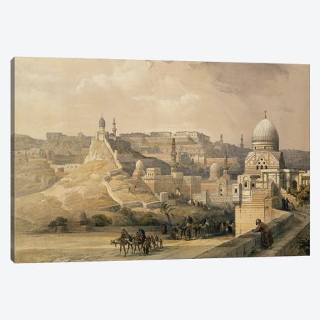 The Citadel of Cairo, Residence of Mehmet Ali, from "Egypt and Nubia", Vol.3, 1838  Canvas Print #BMN9996} by David Roberts Canvas Art