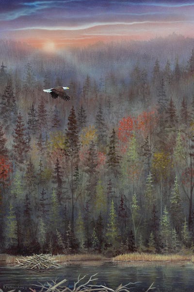 Canvas Print: Otter's Pond by Bob Metropulos - thumbnail