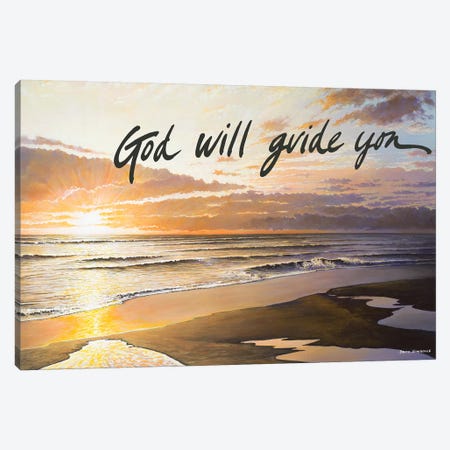 God Will Guide You Canvas Print #BNA16} by Bruce Nawrocke Canvas Art Print