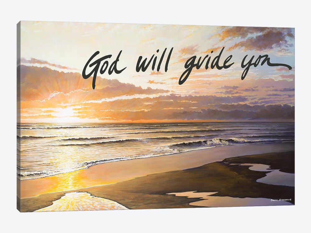 God Will Guide You by Bruce Nawrocke 1-piece Canvas Art Print