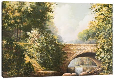 Grant Park Bridge Canvas Art Print - Bruce Nawrocke