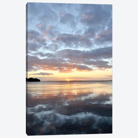 Lake Eustis Sunset Canvas Print #BNA20} by Bruce Nawrocke Canvas Art Print