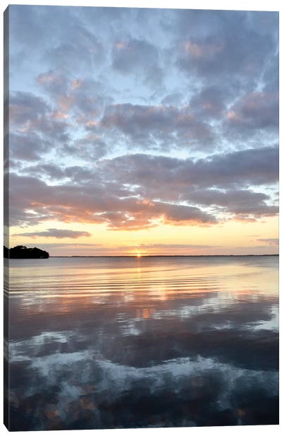 Lake Eustis Sunset Canvas Art Print - Bruce Nawrocke