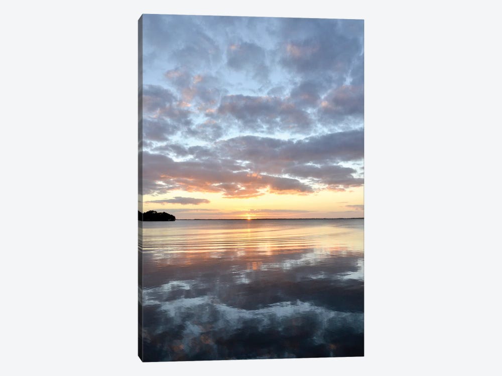 Lake Eustis Sunset by Bruce Nawrocke 1-piece Canvas Wall Art