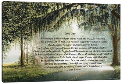 Life's Gifts Canvas Art Print