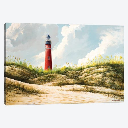 Lighthouse I Canvas Print #BNA24} by Bruce Nawrocke Canvas Wall Art