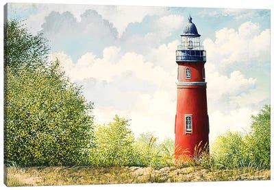 Lighthouse II Canvas Art Print - Lighthouse Art