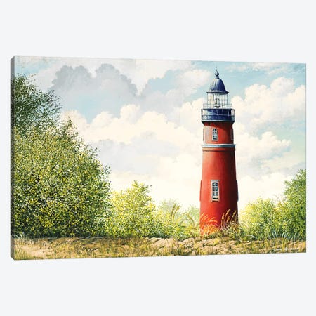 Lighthouse II Canvas Print #BNA25} by Bruce Nawrocke Canvas Art