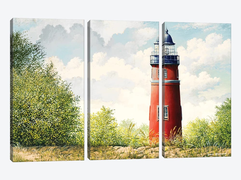 Lighthouse II by Bruce Nawrocke 3-piece Art Print