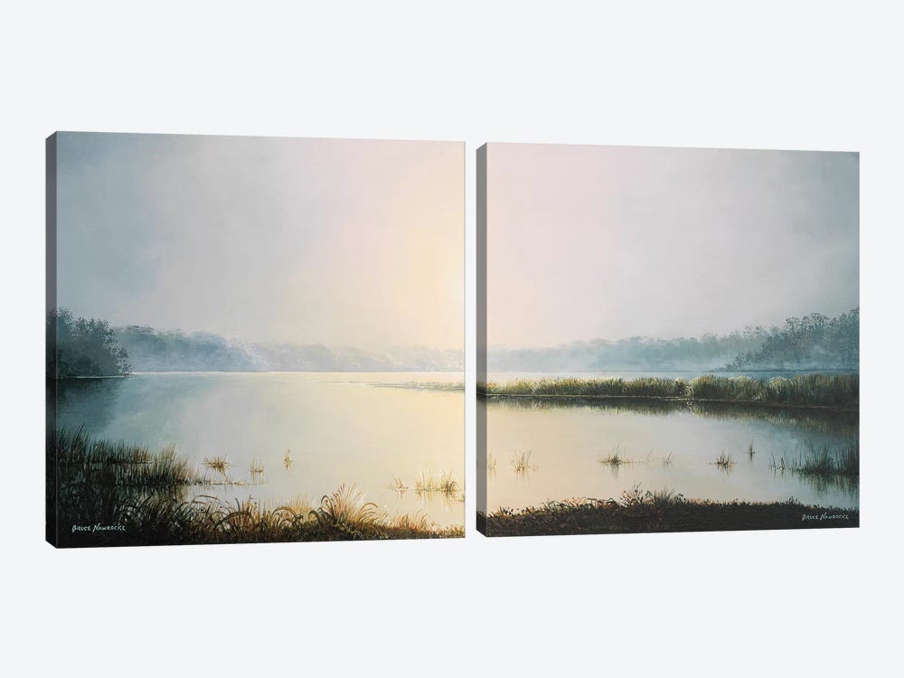 Early to Rise Diptych by Bruce Nawrocke 2-piece Canvas Print
