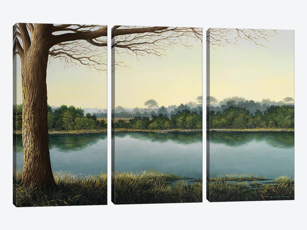 Peaceful Afternoon by Bruce Nawrocke 3-piece Canvas Artwork