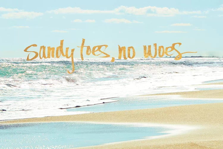 Sandy Toes, No Woes