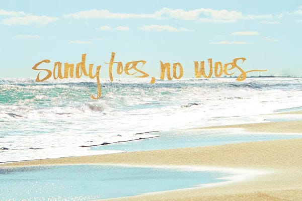 Sandy Toes, No Woes