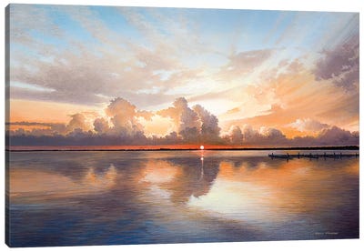 Sunset Sunrise Canvas Art Print - Bruce Nawrocke