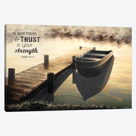 Trust (Quiet Morning) Canvas Print #BNA55} by Bruce Nawrocke Canvas Art Print