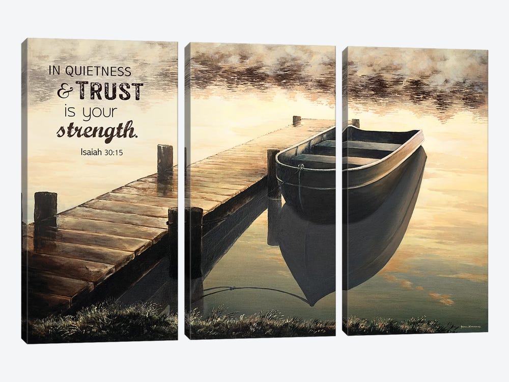 Trust (Quiet Morning) by Bruce Nawrocke 3-piece Canvas Art