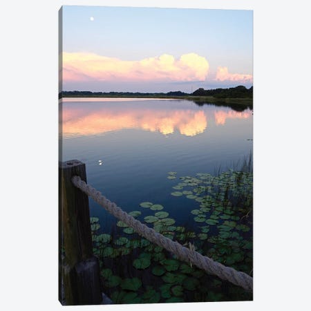 Evening At The Lake II Canvas Print #BNA69} by Bruce Nawrocke Canvas Print