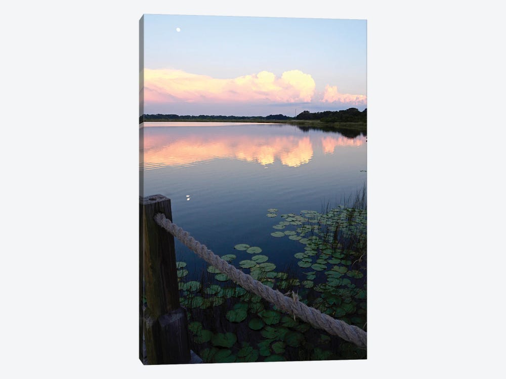 Evening At The Lake II by Bruce Nawrocke 1-piece Canvas Print