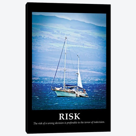 Risk Canvas Print #BNA83} by Bruce Nawrocke Canvas Print