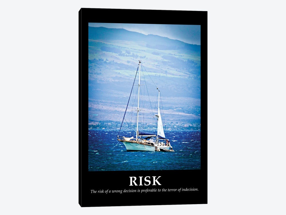Risk by Bruce Nawrocke 1-piece Art Print