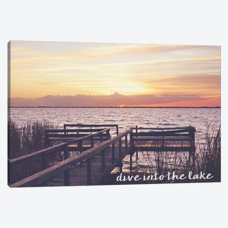 Dive Into the Lake Canvas Print #BNA8} by Bruce Nawrocke Canvas Print