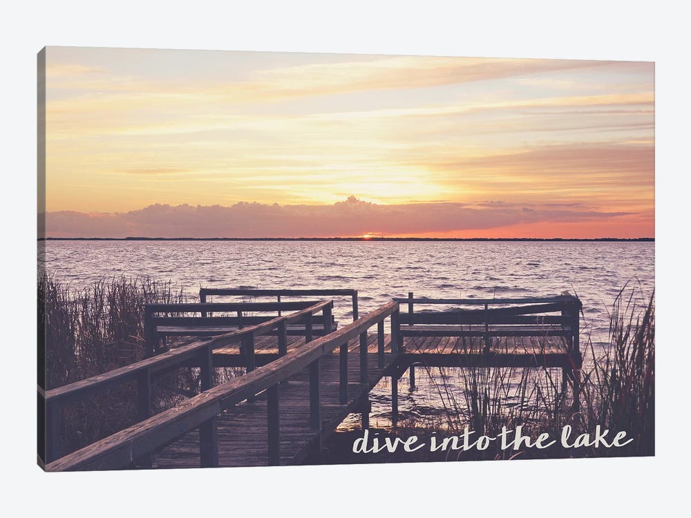 Dive Into the Lake by Bruce Nawrocke 1-piece Art Print