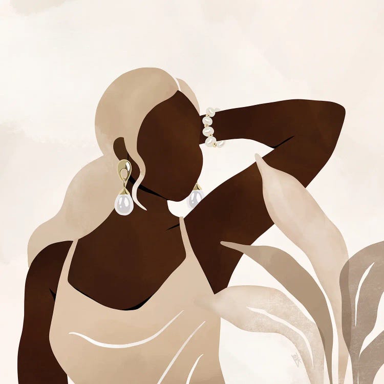 Jasmine by Bria Nicole wall art