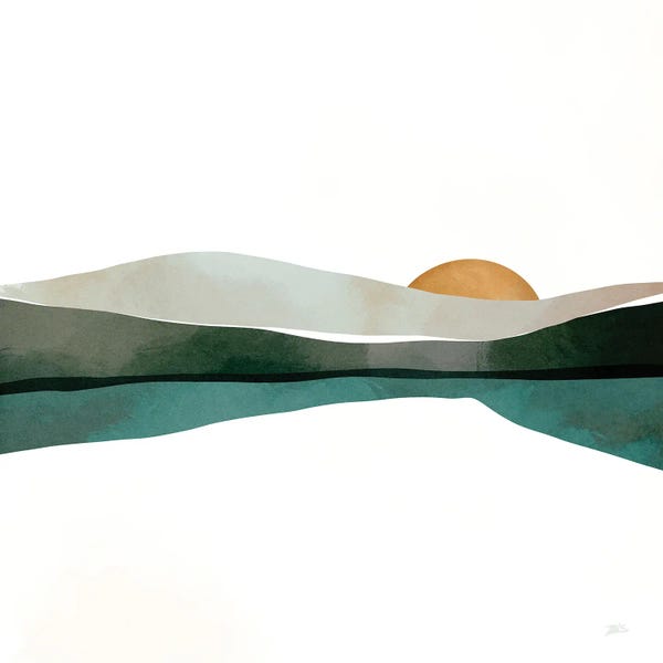 Bria Nicole: Teal Sunset by Bria Nicole