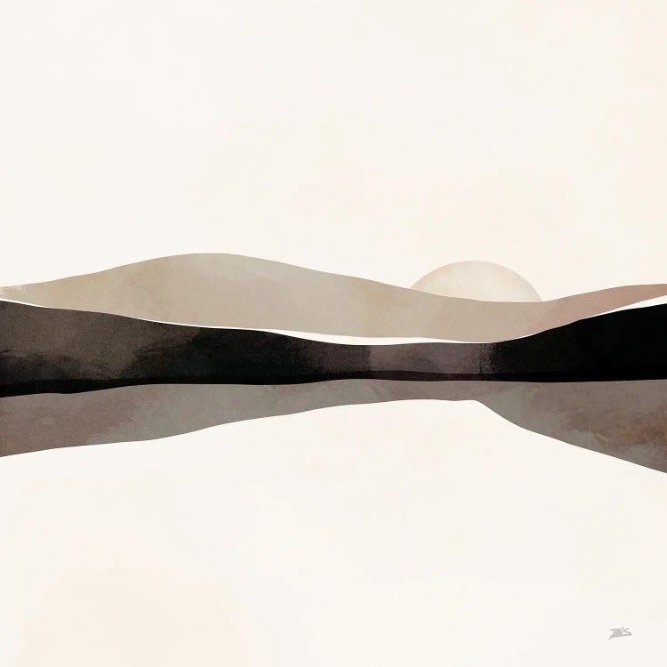 Silver Sunset by Bria Nicole wall art