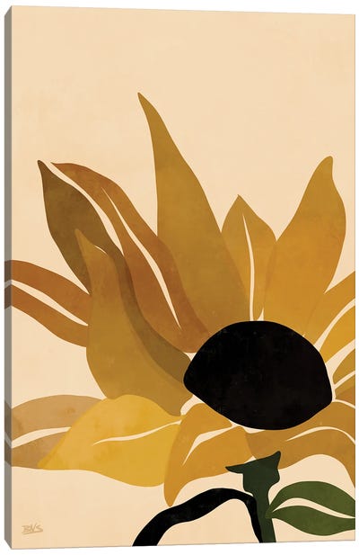 Sunflower Canvas Art Print - Bria Nicole