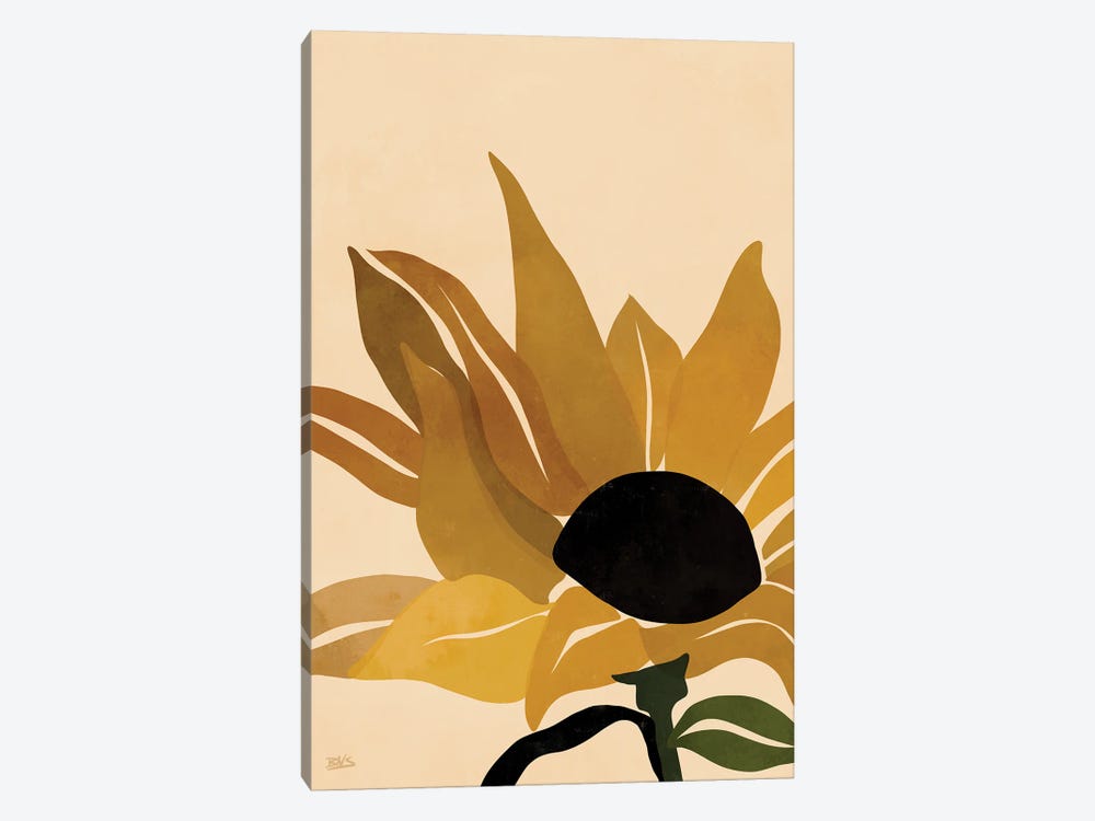 Sunflower by Bria Nicole 1-piece Canvas Wall Art