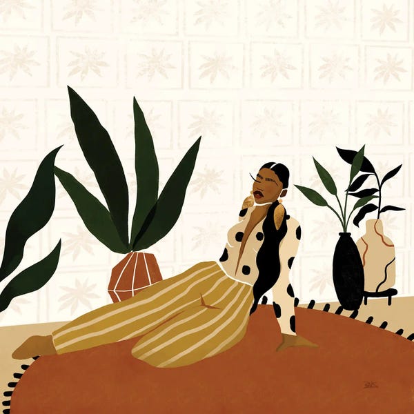 Tropical Living Room: Melanie by Bria Nicole