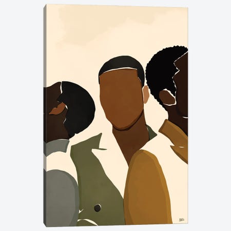 Brothers Canvas Print #BNC14} by Bria Nicole Canvas Print