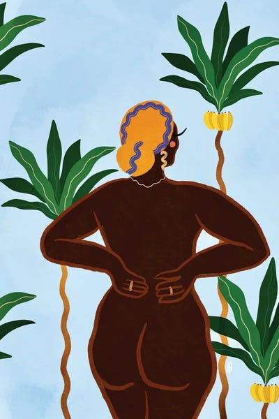 Tropical Leaves: Island Girl by Bria Nicole