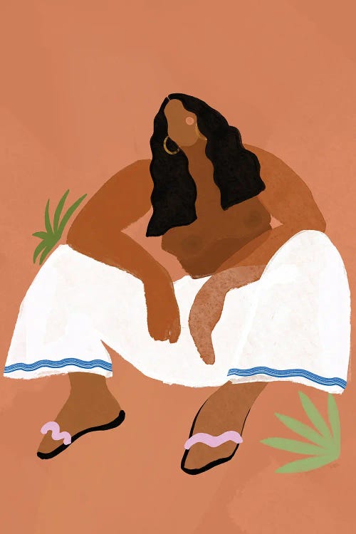 Desert Girl by Bria Nicole wall art