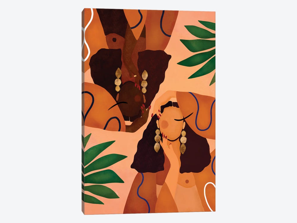Jungle Girls by Bria Nicole 1-piece Canvas Print