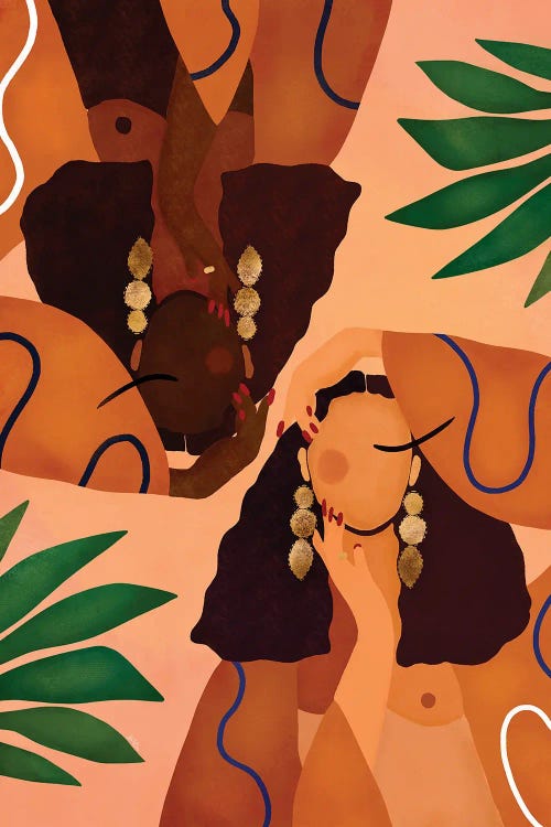 Jungle Girls by Bria Nicole wall art