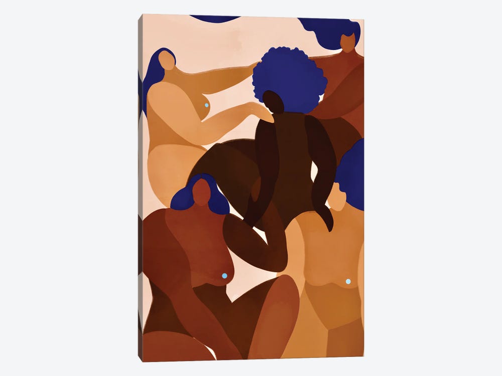 Women Supporting by Bria Nicole 1-piece Canvas Art Print