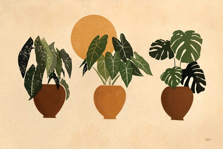 Houseplants II by Bria Nicole wall art