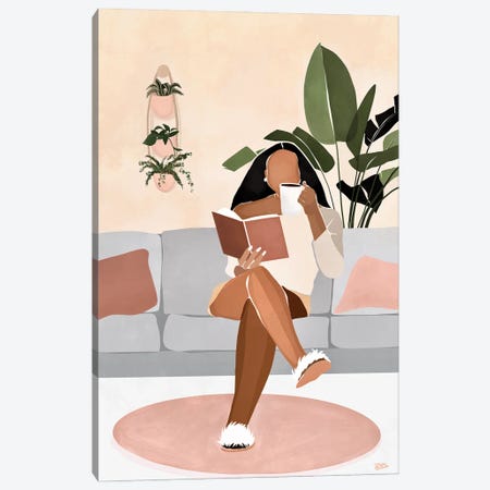 Lounge Canvas Print #BNC28} by Bria Nicole Art Print