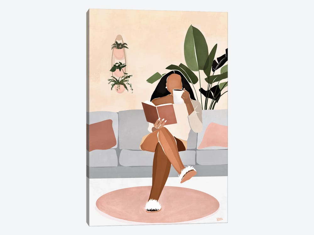 Lounge by Bria Nicole 1-piece Canvas Art Print