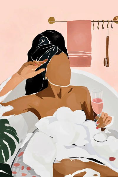 Big Prints & Large Wall Art - Canvas Prints: Unwind by Bria Nicole