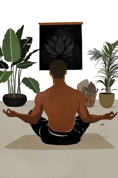 Large Floral & Botanical Art - Canvas Prints: Focus by Bria Nicole