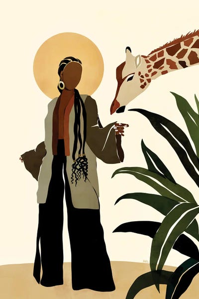 Large Wall Art & Big Canvas Prints: Ari by Bria Nicole
