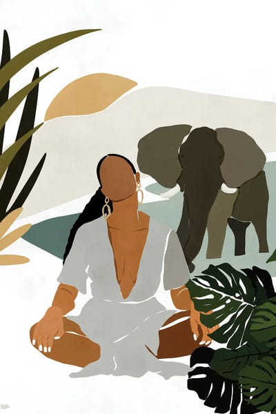 Big Prints & Large Wall Art - Canvas Prints: Rayne by Bria Nicole